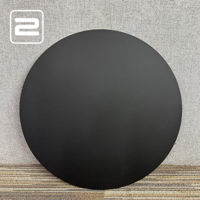 NN Tafelblad (2de hands) rond B60xD60xH1 - Mat Zwart Trespa