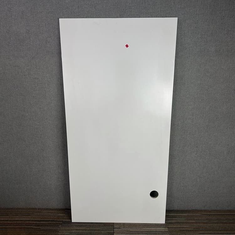 NN Tafelblad (2de hands) Rechthoekig B180xD90xH1, 8 - Wit Melamine