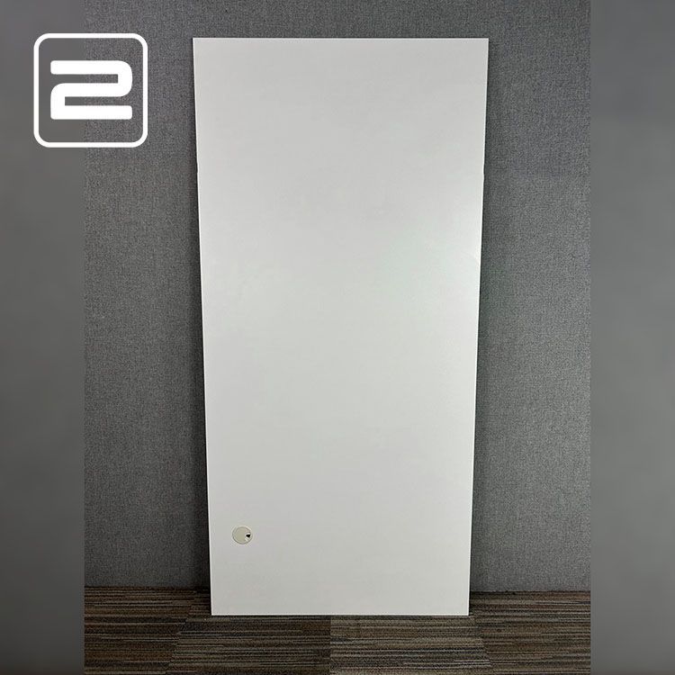 NN Tafelblad (2de hands) Rechthoekig B190xD90xH1, 8 - wit Melamine