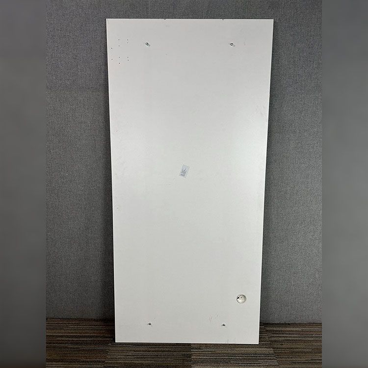 NN Tafelblad (2de hands) Rechthoekig B190xD90xH1, 8 - wit Melamine