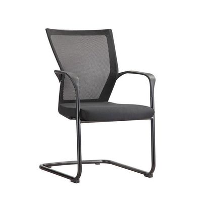 604 Vergaderstoel - Zwart Mesh / Zwart Cantilever
