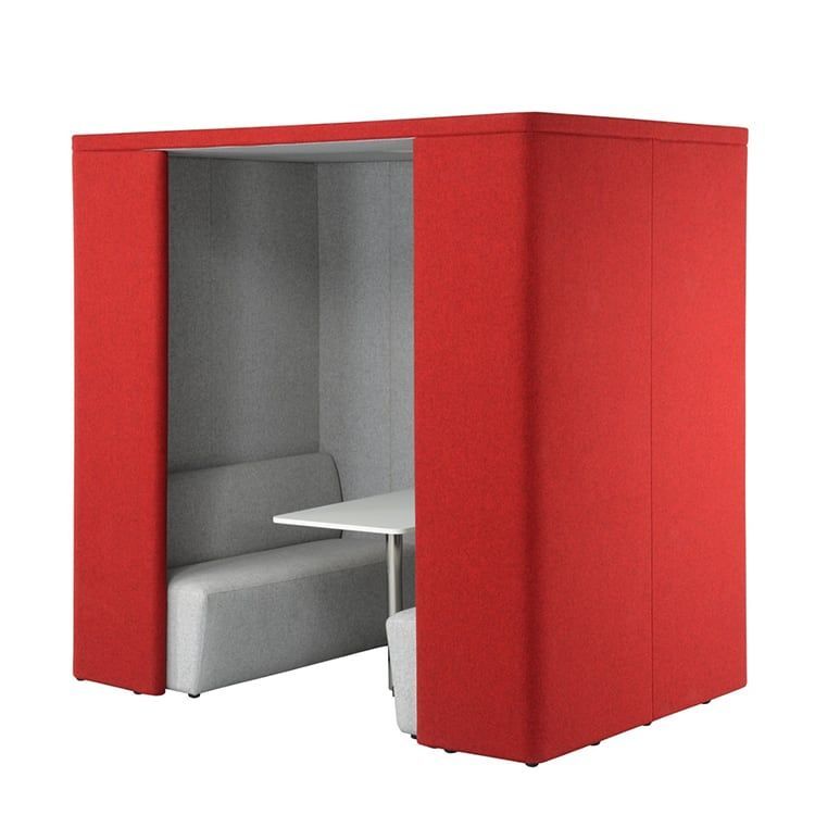 ROOF Akoestische Privacy Booth Open of Gesloten - 1-Zit of 2-Zit