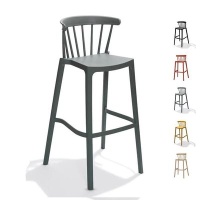 Danish Stool Barkruk Stapelbaar - Kunststof / Vierpoot