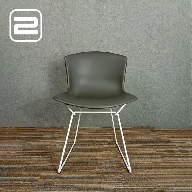 KNOLL Plastic side chair Ontvangststoel - Zwart Kunststof