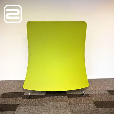 VITRA Scheidingswand H160xB140xD40 - Groen / Mesh