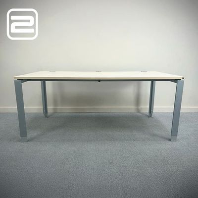 KÖNIG+NEURATH Bureau B180xD80xH66-86 - Hout / Metaal 4-poot