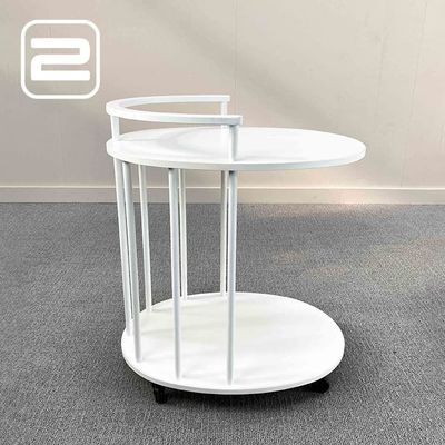 NC NORDIC CARE Julia 065 Bijzettafel by Eva Schildt B63xD47xH73, 5 - Wit Hout / Wit Hout