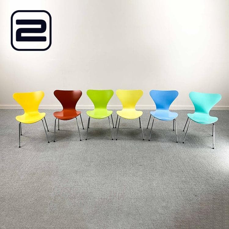 Set van 6x Series 7 Butterfly Ontvangststoelen