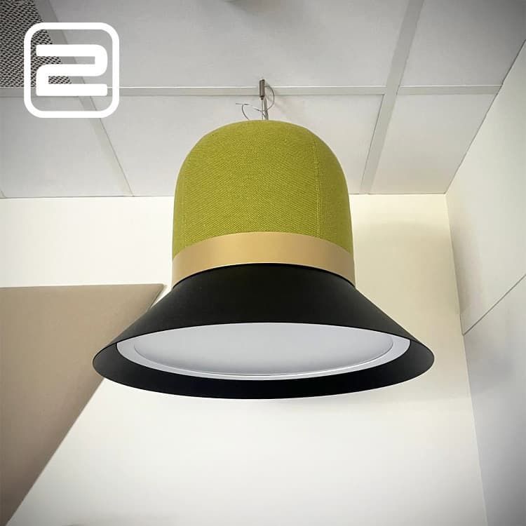 BUZZISPACE BuzziHat Hanglamp B53xD53xH43 - Groen Stof