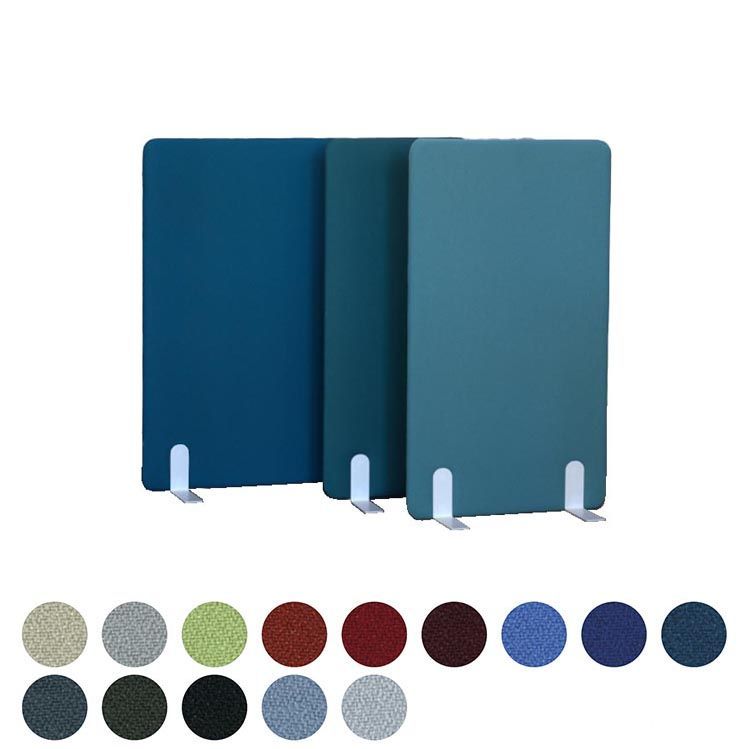 Staande Akoestische Scheidingswand H120-160xB80-160xD3.2 - Polyester
