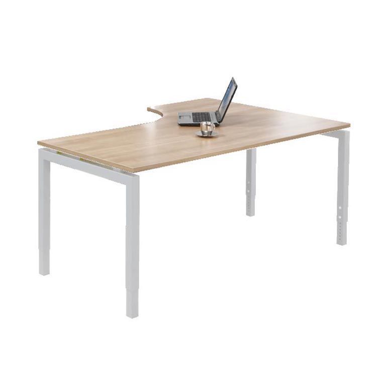 Q-BIC Wingbureau B160x80+D120x60 xH62-85 - U-Poot