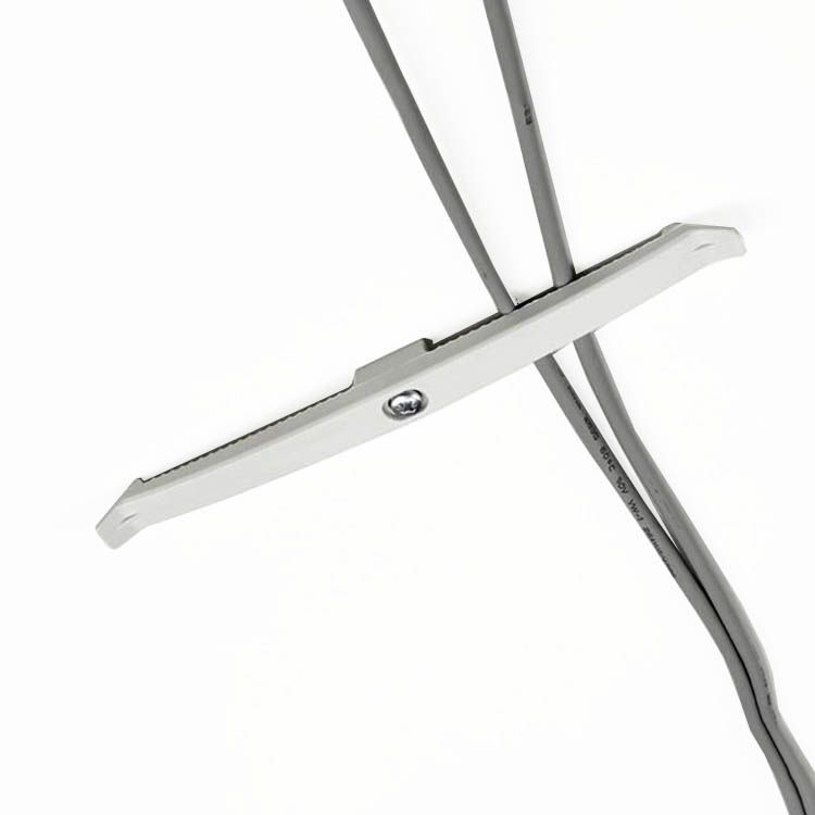Kabelclips set van 3stuks - Lichtgrijs