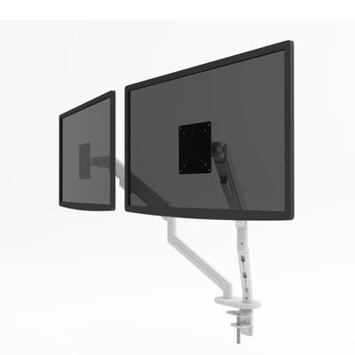 Dubbele Beeldschermhouder met gasveer (max 9kg) Dubbele Beeldschermhouder met gasveer (max 9kg)