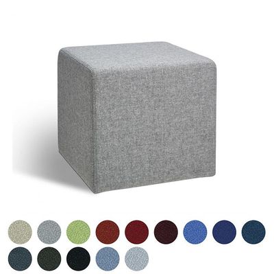 Vierkante Akoestische Poef B50xL50xH45 - Polyester