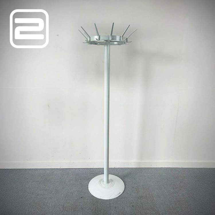 ORIGLIA Kapstok - Wit Metaal / Vloerplaat