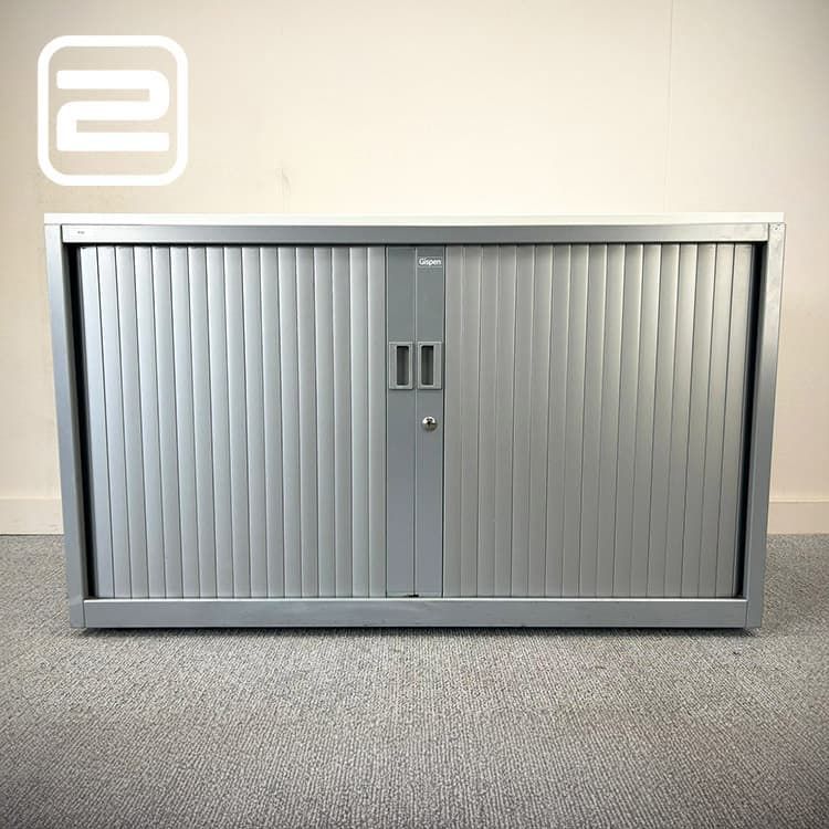 GISPEN Lage Vert Roldeurkast H72xB120xD47 - Grijs