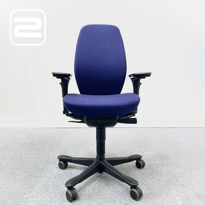 KINNARPS 9000 Bureaustoel - donkerblauw stof / zwart kunststof kruisvoet KINNARPS 9000 Bureaustoel - donkerblauw stof / zwart kunststof kruisvoet
