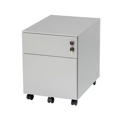 Ladeblok Verrijdbaar, 1 Lade, 1 Dossierlade H53.5xB42xD58 - Metaal