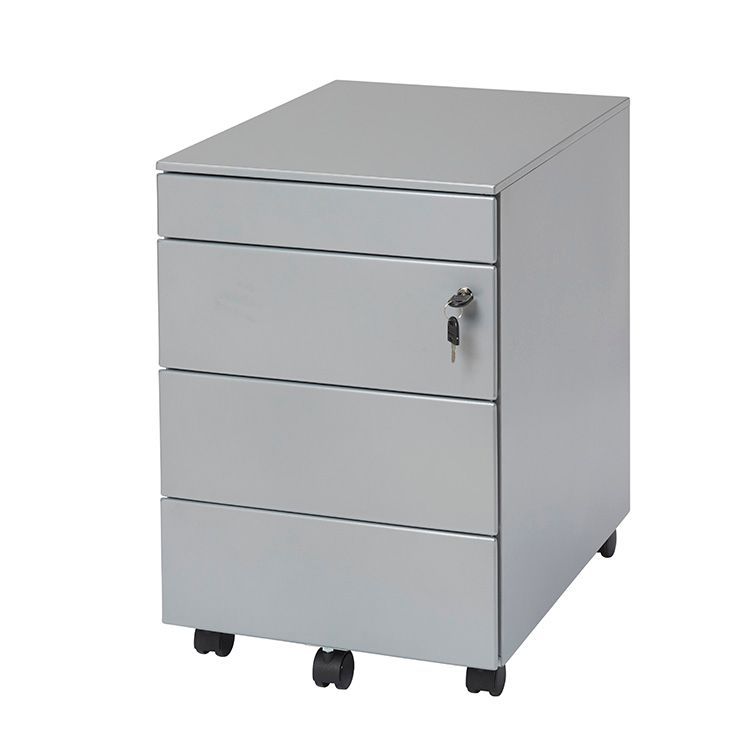 Ladeblok Verrijdbaar, Pennenlade, 3 Laden H61xB42xD58 - Metaal Ladeblok Verrijdbaar, Pennenlade, 3 Laden H61xB42xD58 - Metaal