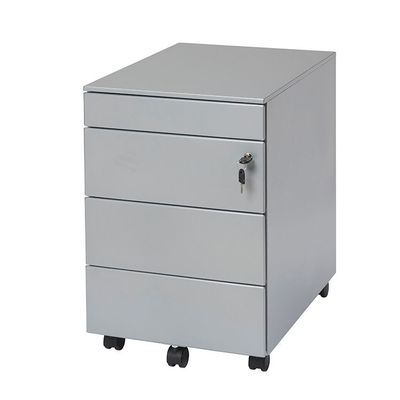 Ladeblok Verrijdbaar, Pennenlade, 3 Laden H61xB42xD58 - Metaal Ladeblok Verrijdbaar, Pennenlade, 3 Laden H61xB42xD58 - Metaal