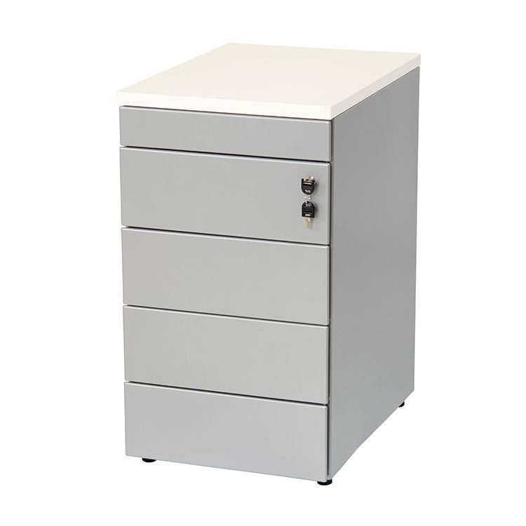 Ladeblok Staand, Pennenlade, 4 Laden H76xB42.5xD60 - Metaal Ladeblok Staand, Pennenlade, 4 Laden H76xB42.5xD60 - Metaal