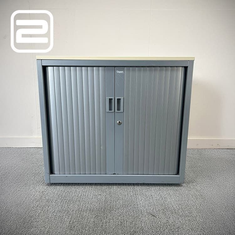 GISPEN Lage Vert Roldeurkast H72xB80xD47 - Grijs