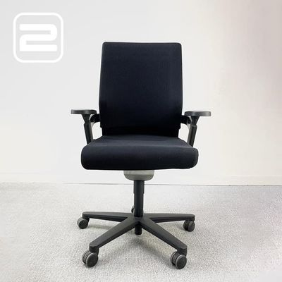 WILKHAHN ON 174 / 7 Bureaustoel - zwart stof / mesh / zwart kunststof kruisvoet WILKHAHN ON 174 / 7 Bureaustoel - zwart stof / mesh / zwart kunststof kruisvoet