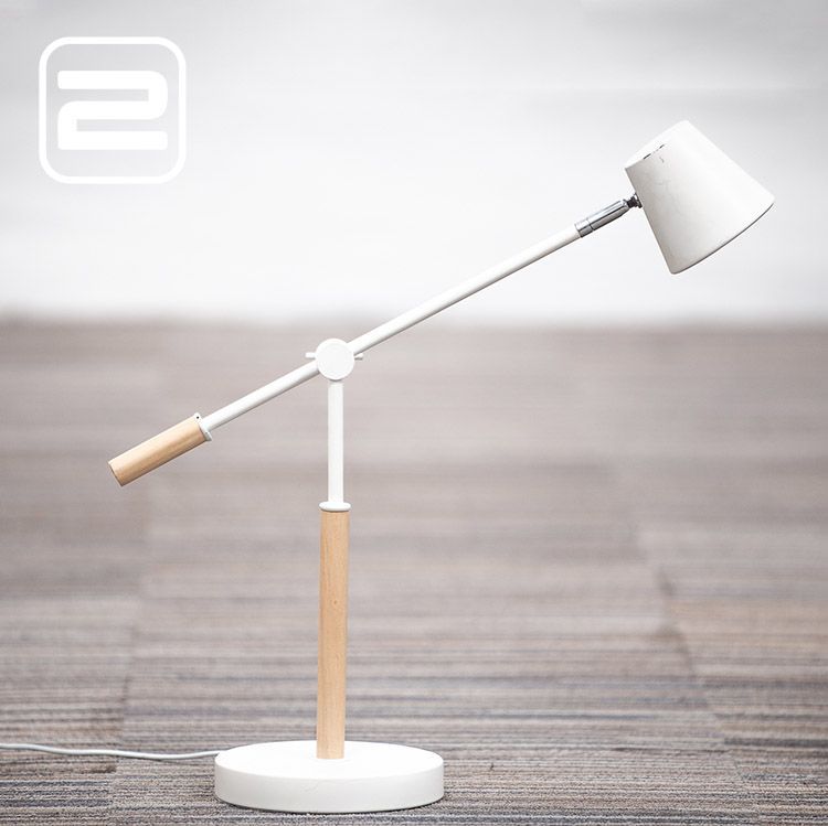 ORIA Unilux Tafel- Bureaulamp B18xD46xH53