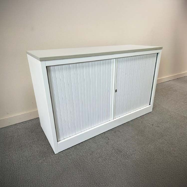 PAMI Lage Vert Roldeurkast H75xB120xD45 - Wit