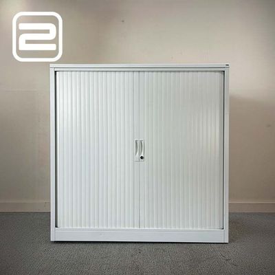 TDS Halfh Vert Roldeurkast H120xB120xD47 - Wit TDS Halfh Vert Roldeurkast H120xB120xD47 - Wit