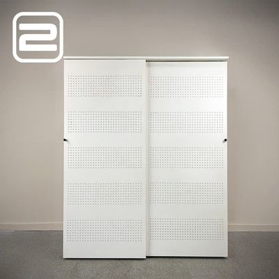 ROBBERECHTS Hoge Schuifdeurkast H197xB160xD50 - Wit ROBBERECHTS Hoge Schuifdeurkast H197xB160xD50 - Wit