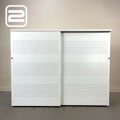 ROBBERECHTS Halfh Schuifdeurkast H125xB160xD50 - Wit