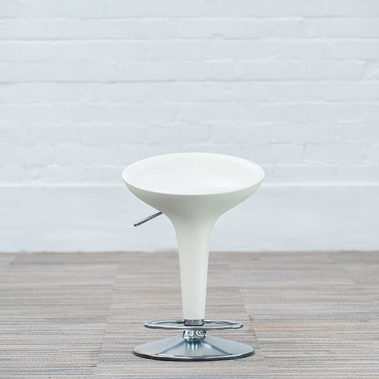 MAGIS Bombo Kruk design by Stefano Giovannoni - wit kunststof / inox