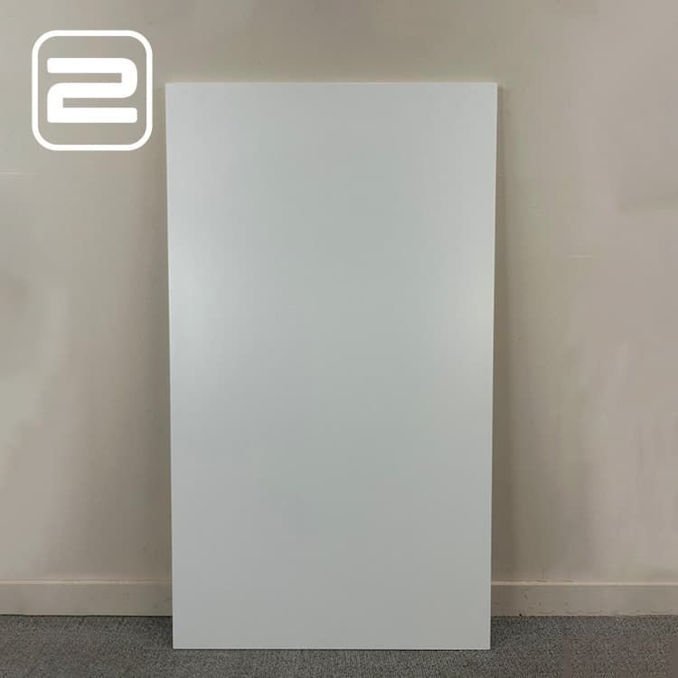 Tafelblad (2de hands) B140xD80xH2.2 - Wit Melamine