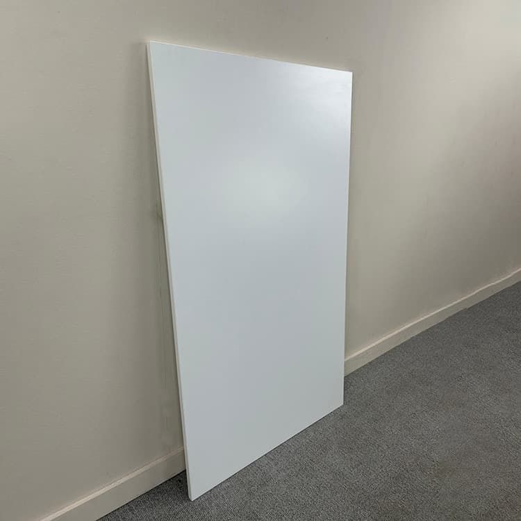 Tafelblad (2de hands) B140xD80xH2.2 - Wit Melamine