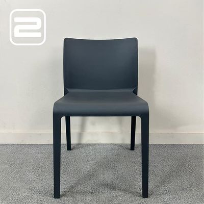 VOLT PEDRALI Bezoekersstoel Stapelbaar - Donkergrijs Kunststof / Kunststof Vierpoot
