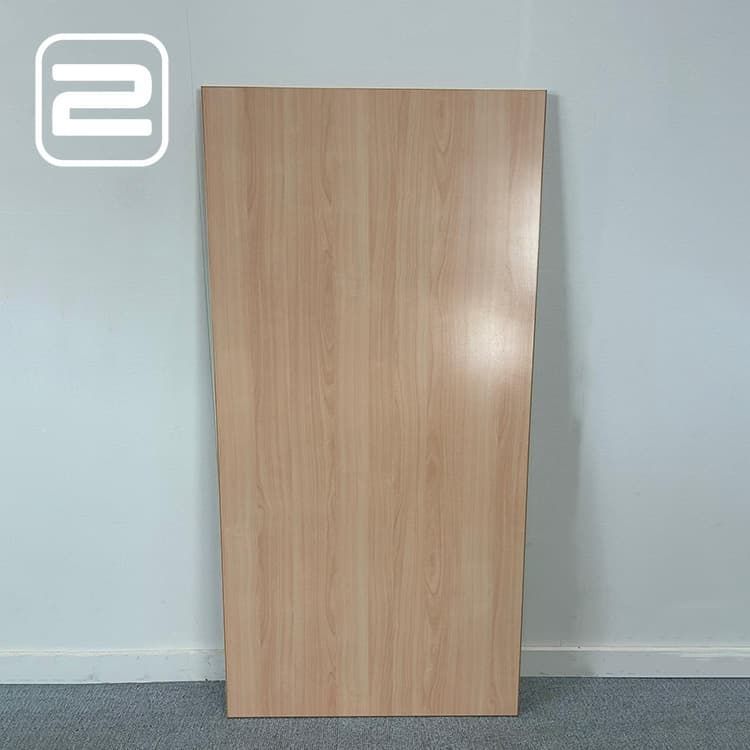 Tafelblad (2de hands) B160xD80xH2.5 - Licht hout Melamine