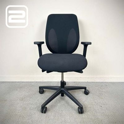 GIROFLEX 353 Ergonomische Bureaustoel - Zwart Stof / Kunststof Voetkr mt wielen GIROFLEX 353 Ergonomische Bureaustoel - Zwart Stof / Kunststof Voetkr mt wielen