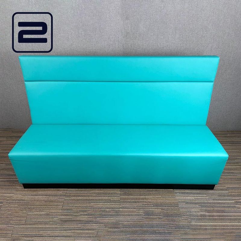 AHREND Treinbank B180xD64xH110 - Turquoise Kunstleder