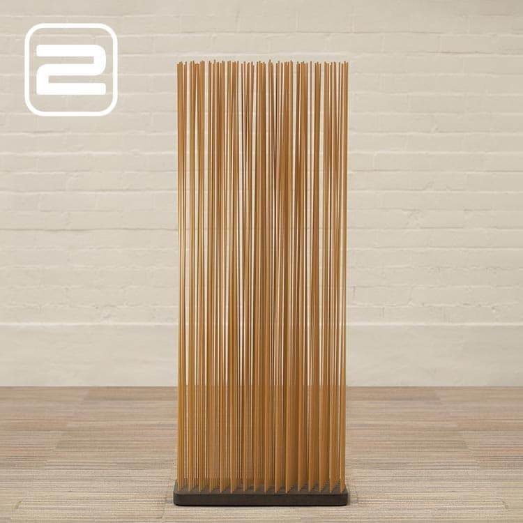 EXTREMIS Sticks Ruimtescheider H155xB60xD30 - Hout Glasvezel / Antraciet