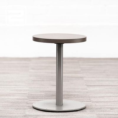 PEDRALI Bijzettafel Rond B40xD40xH53 - as grijs hout / grijs metaal vloerplaat PEDRALI Bijzettafel Rond B40xD40xH53 - as grijs hout / grijs metaal vloerplaat