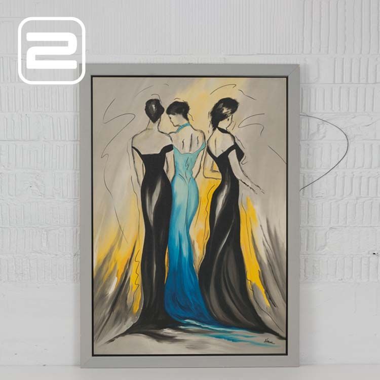 Schilderij design by Atena B78, 5xH109