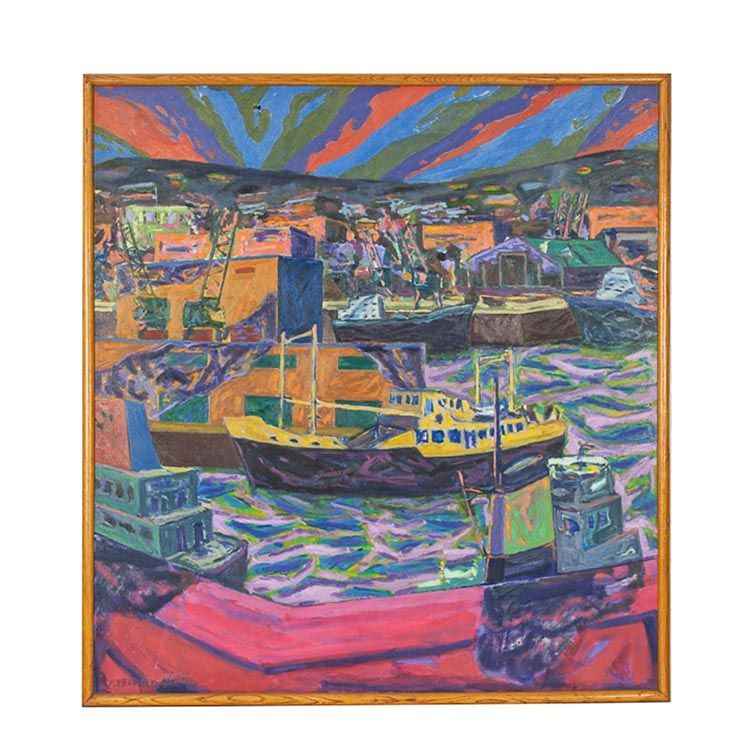 Schilderij design by F. Medard B135xH144