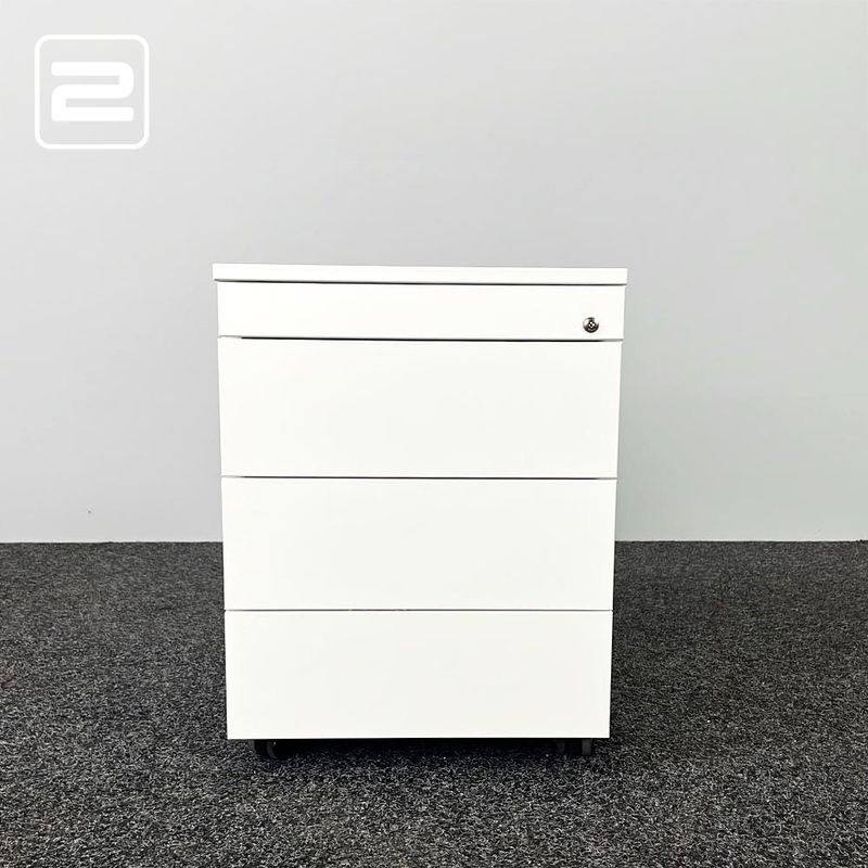PAMI Ladeblok H57xB44xD59 - wit metaal PAMI Ladeblok H57xB44xD59 - wit metaal