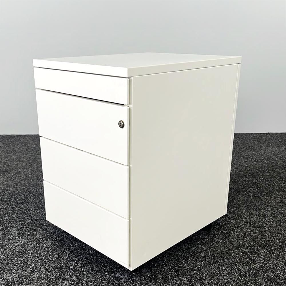 PAMI Ladeblok H63, 5xB44xD54 - wit metaal