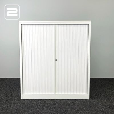PAMI Halfh Vert Roldeurkast H135xB120xD45 - wit metaal PAMI Halfh Vert Roldeurkast H135xB120xD45 - wit metaal