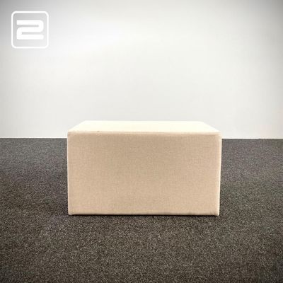 NNOF Hocker B80xD40xH45 - licht beige stof NNOF Hocker B80xD40xH45 - licht beige stof