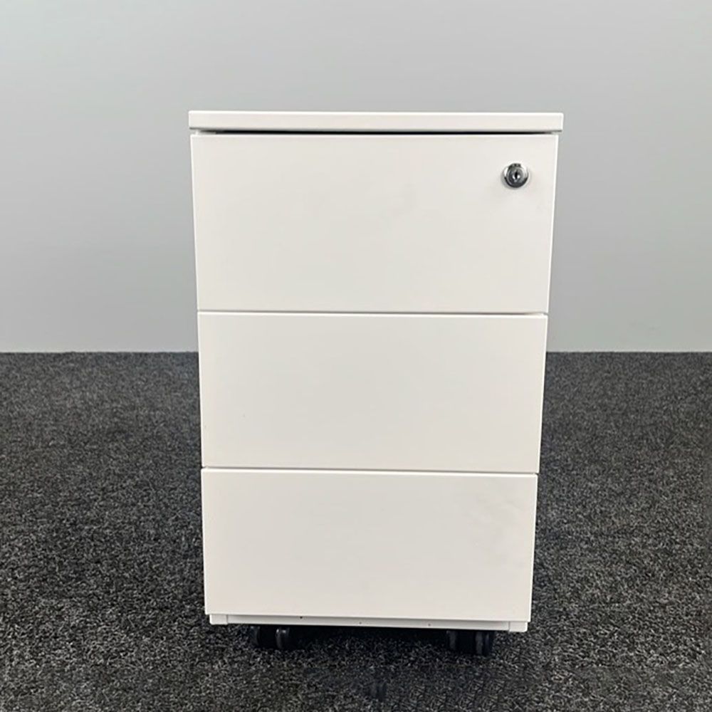ROBBERECHTS Ladeblok H55xB32xD60 - wit metaal / wit metaal