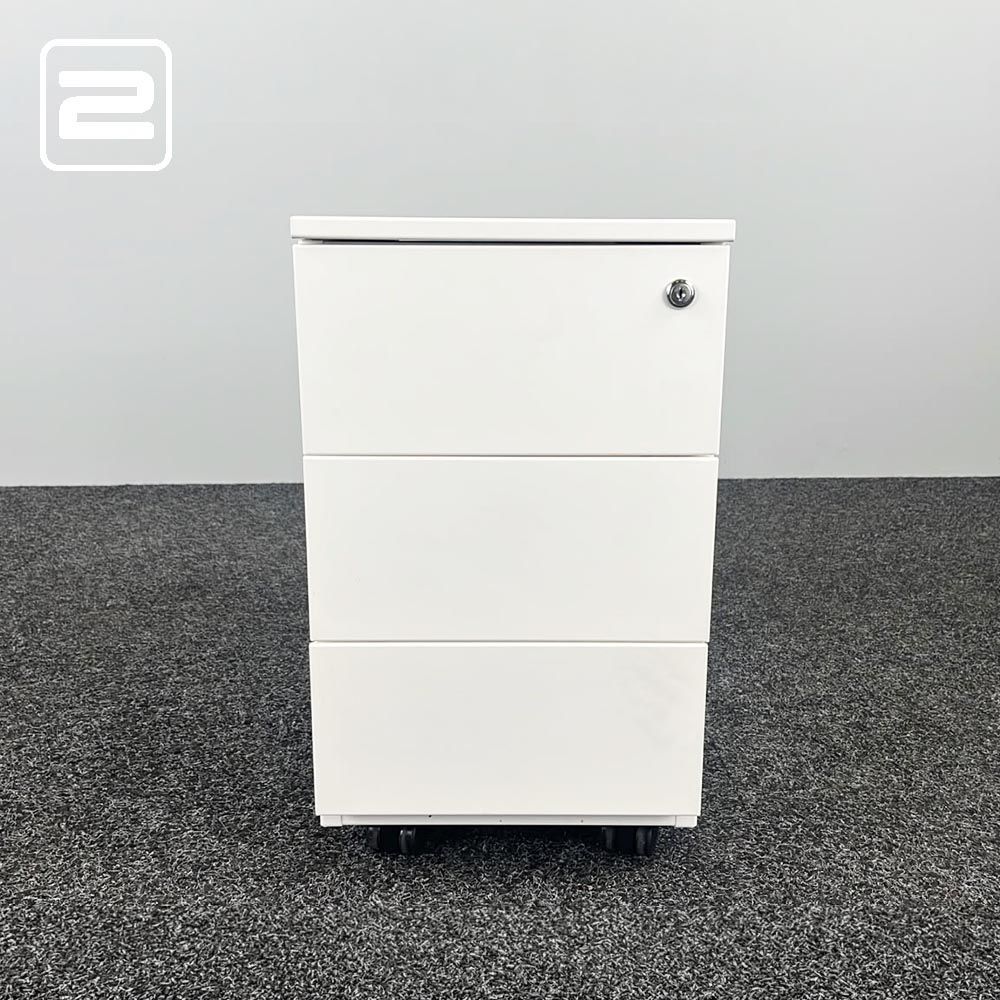 ROBBERECHTS Ladeblok H55xB32xD60 - wit metaal / wit metaal ROBBERECHTS Ladeblok H55xB32xD60 - wit metaal / wit metaal