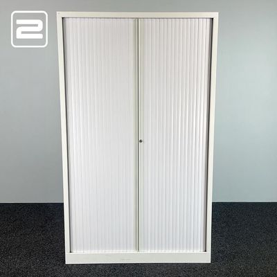 ROBBERECHTS Hoge Vert Roldeurkast H200xB120xD43 - wit metaal ROBBERECHTS Hoge Vert Roldeurkast H200xB120xD43 - wit metaal